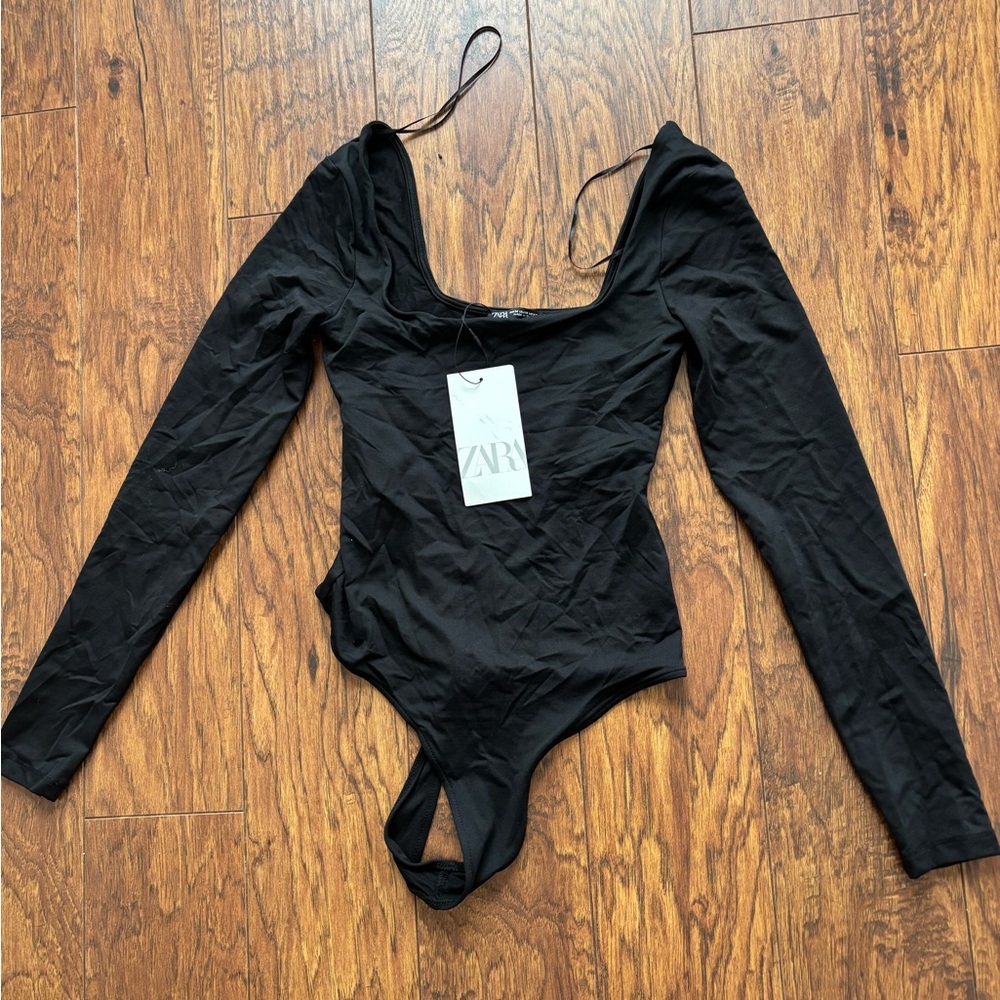 Zara Elegant Black Top
